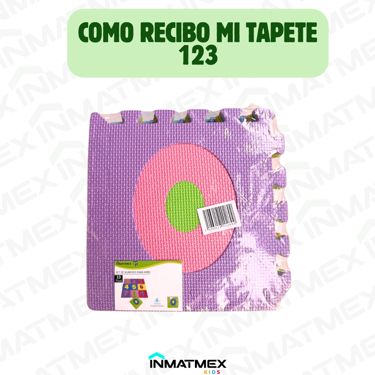 Tapete de Bebé EVA 123