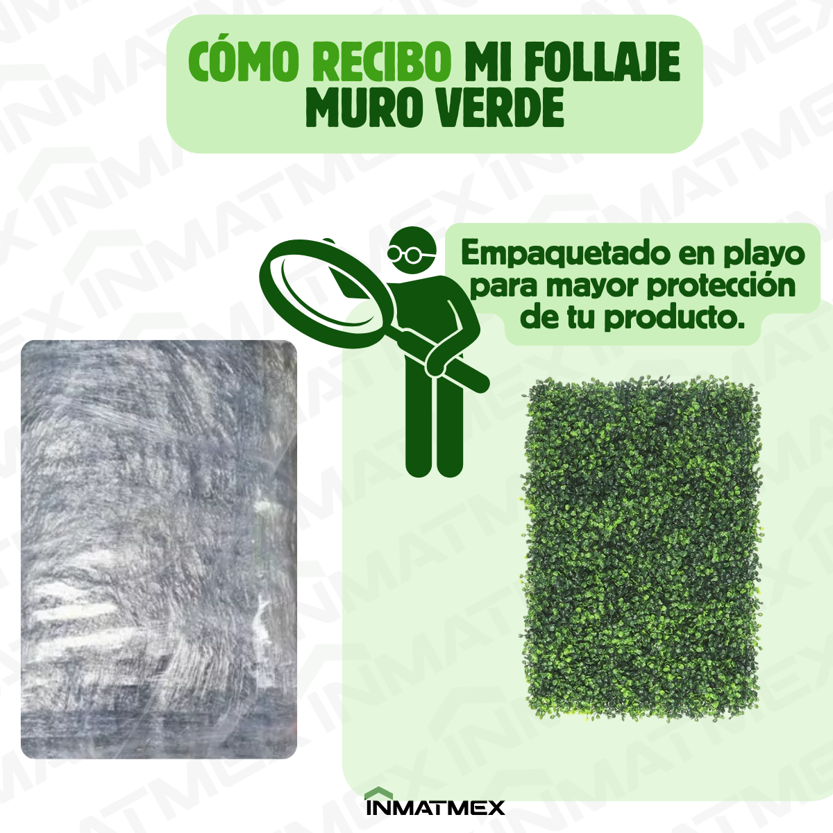 Muro Verde Follaje Artificial