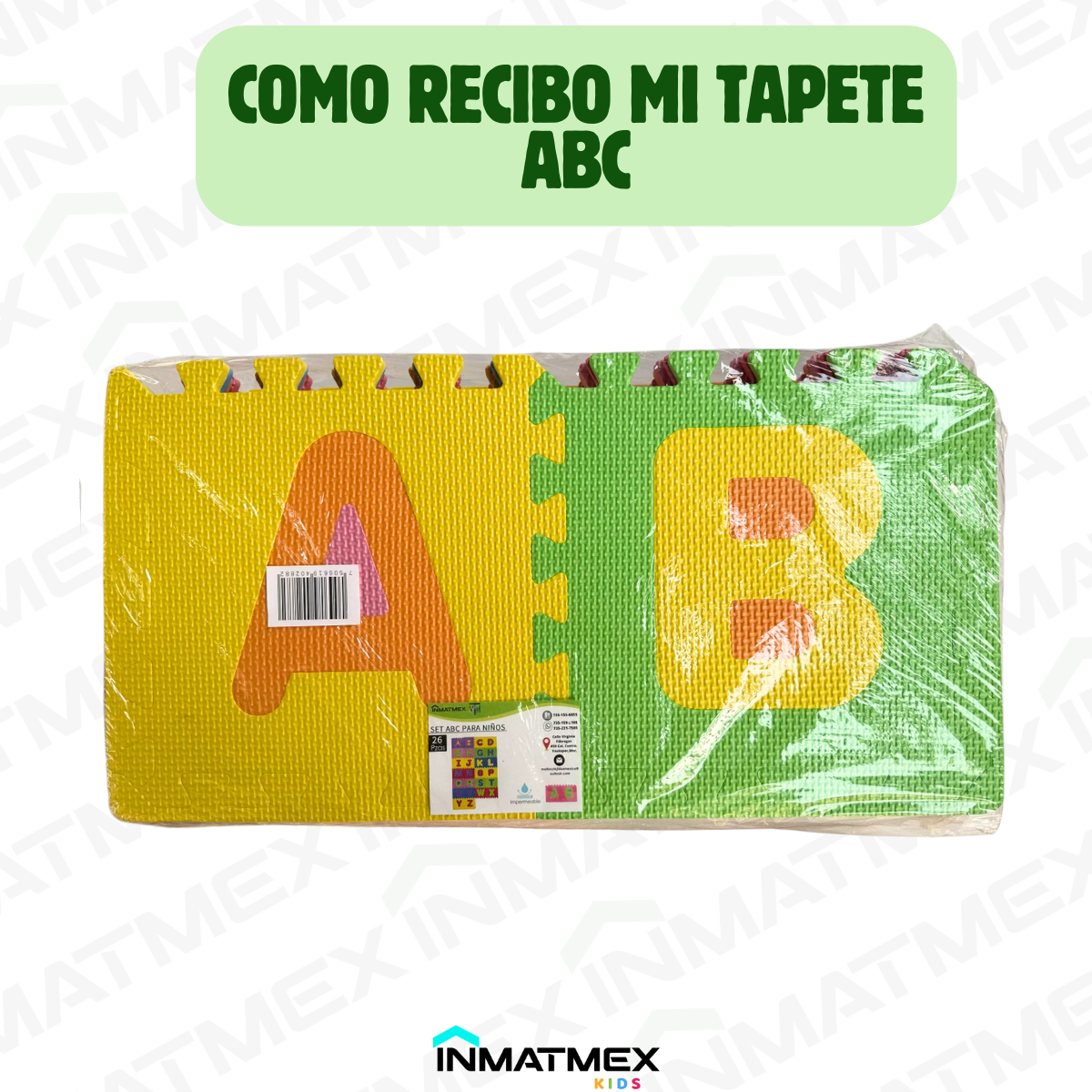 Tapete de Bebé EVA ABC
