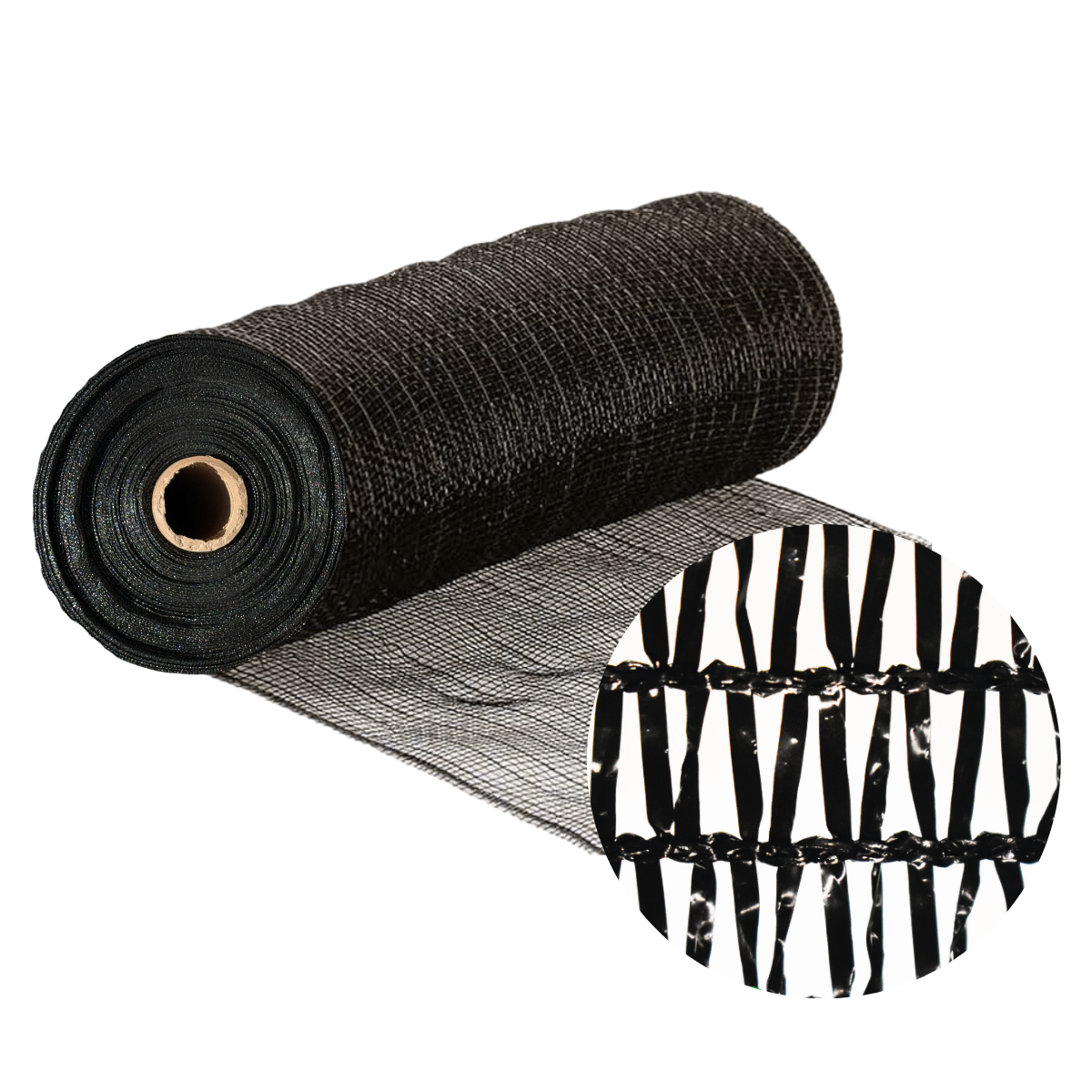 Rollo Malla Sombra Raschel 50% Sombra 4 M X 100 M NEGRO