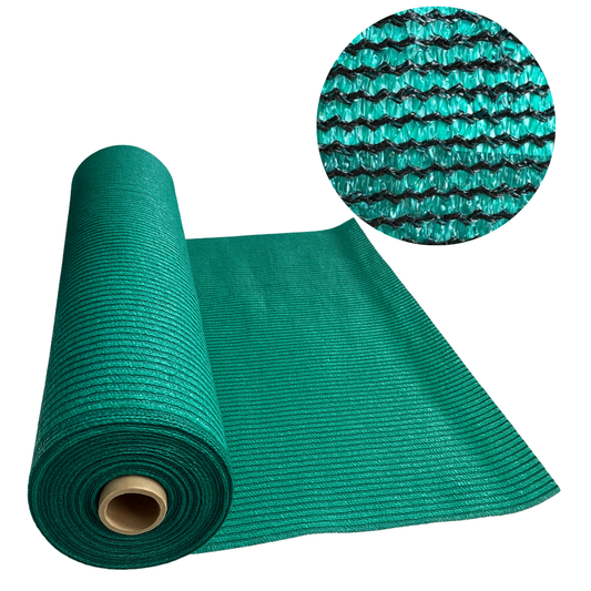 Rollo Malla Sombra Raschel 90% Sombra 5 M X 100 M VERDE