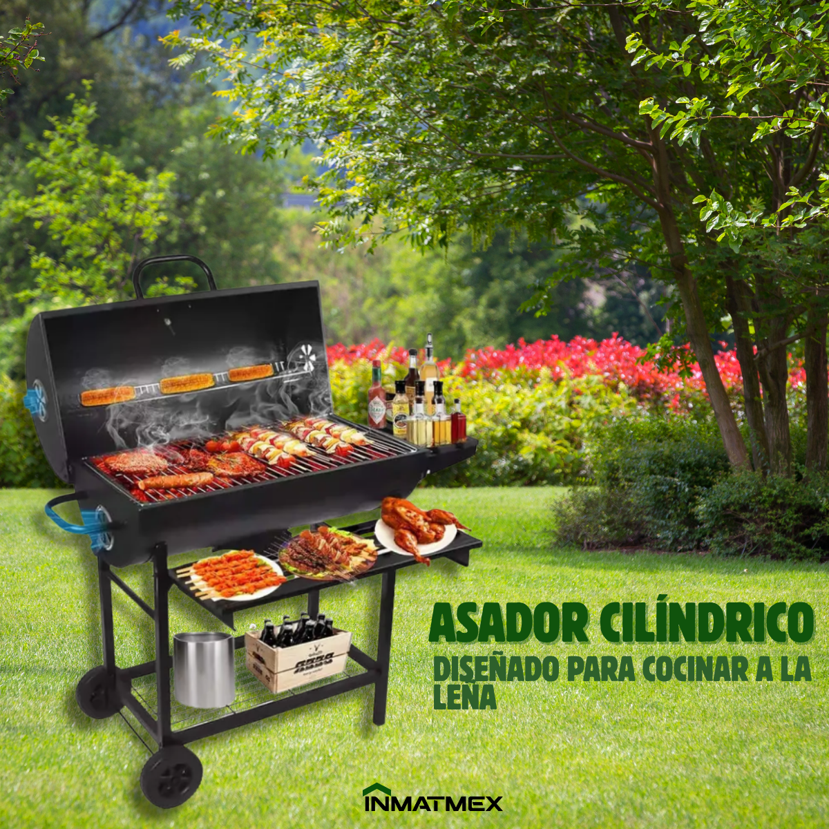 Asador De Barril