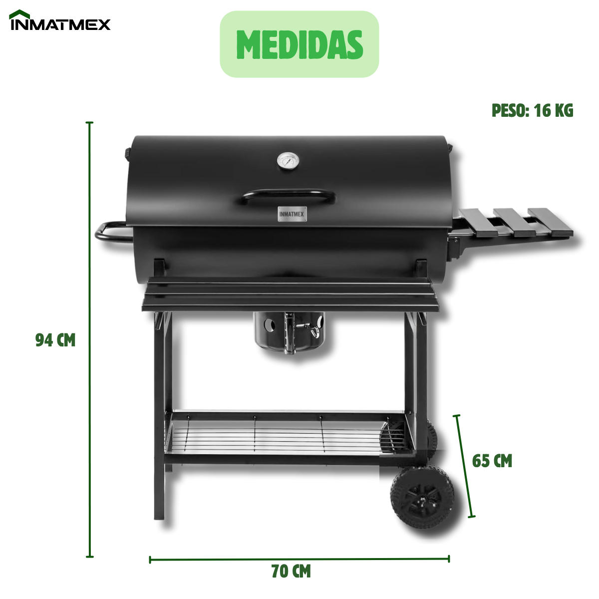 Asador De Barril