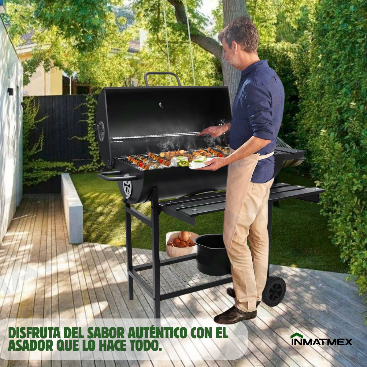 Asador De Barril