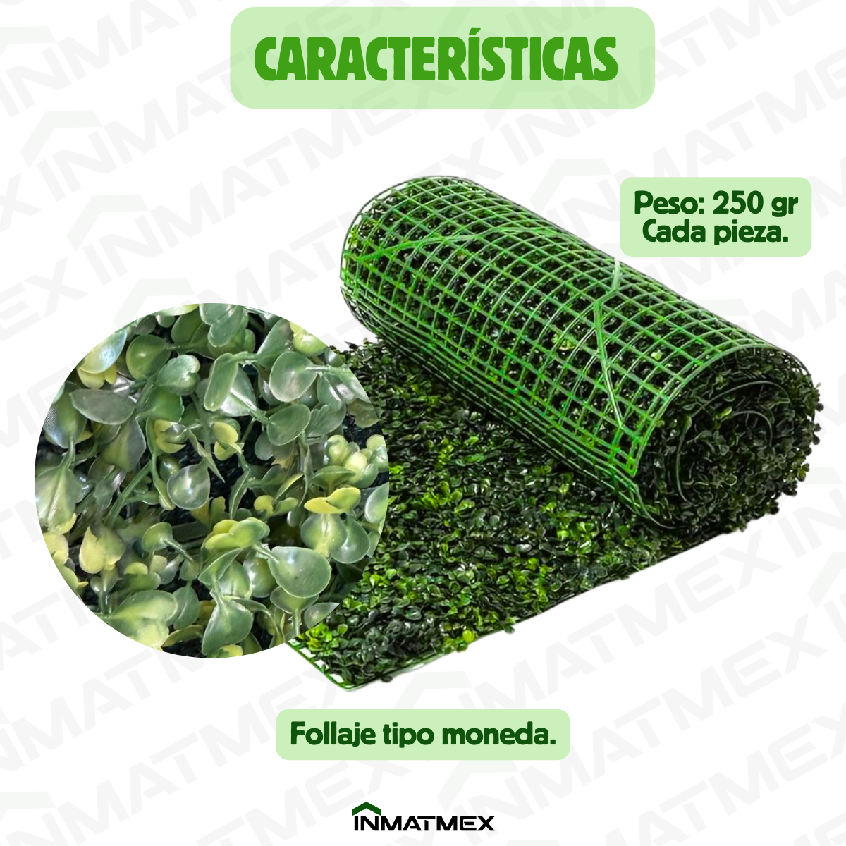 Muro Verde Follaje Artificial