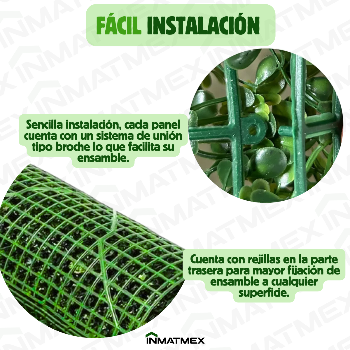Muro Verde Follaje Artificial
