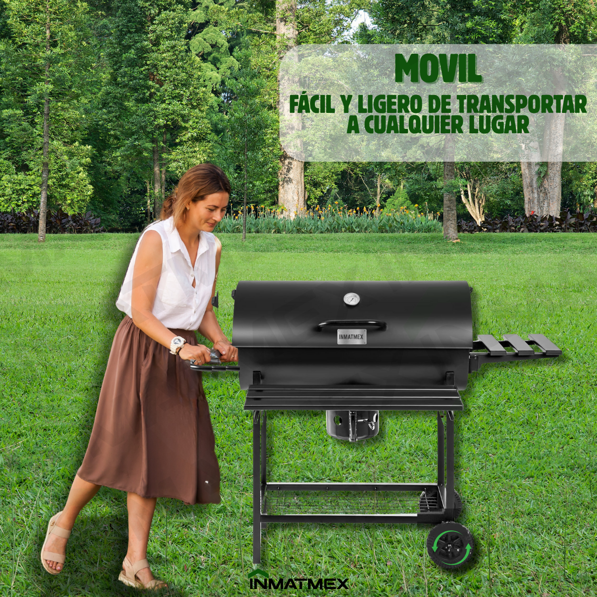 Asador De Barril