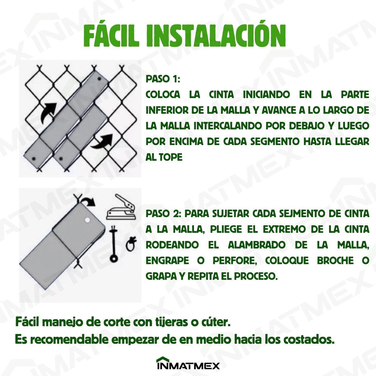 Cinta Plata Rompevientos Para Malla Ciclonica 5.5 CM