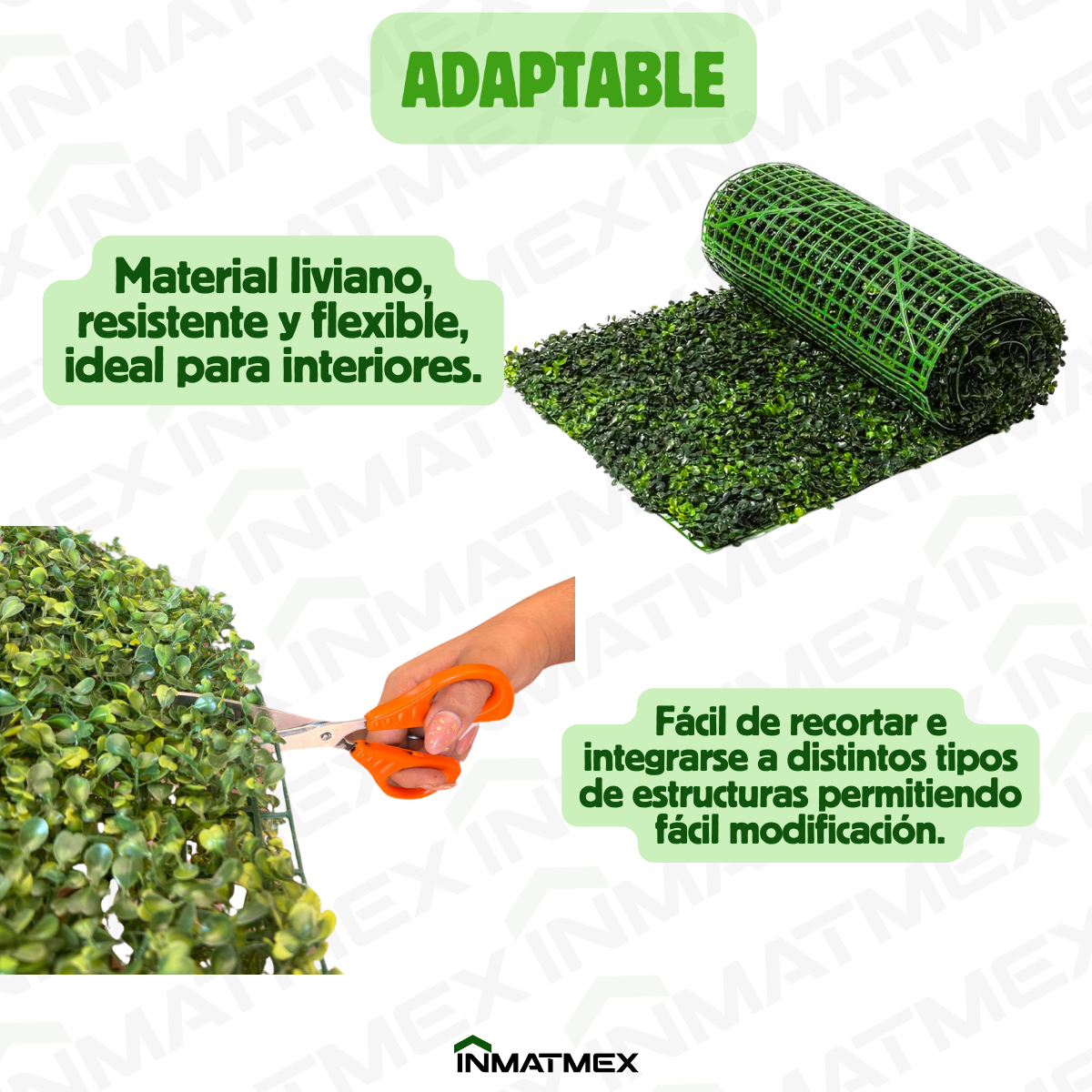 Muro Verde Follaje Artificial
