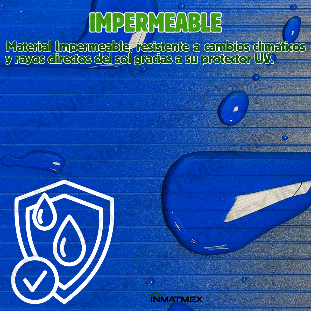 Cinta Azul Rompevientos Para Malla Ciclonica 5.5 CM