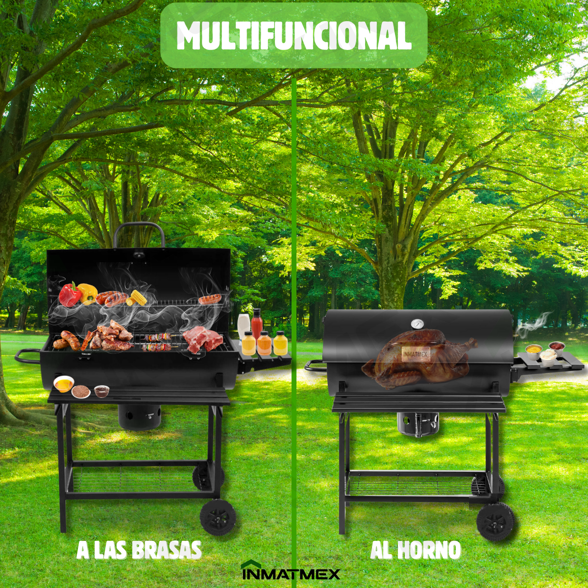 Asador De Barril