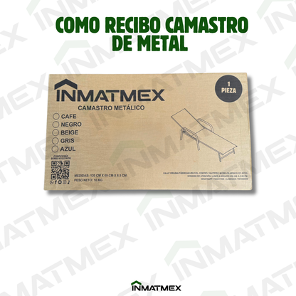 Camastro de Metal Beige