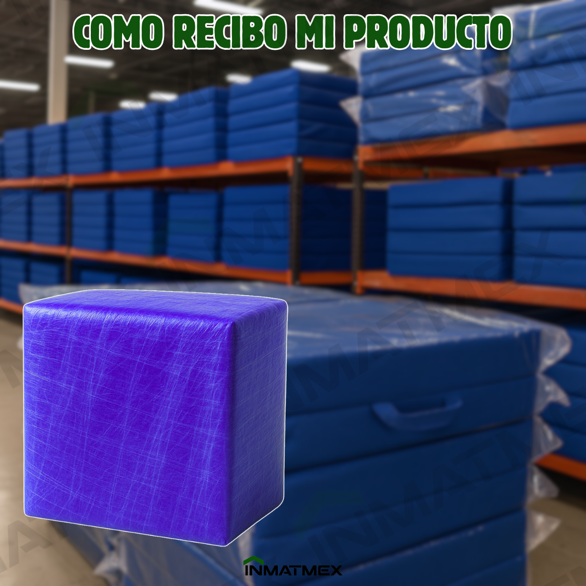 Colchoneta Morada Individual Triple de 10 CM Tipo Maletín.