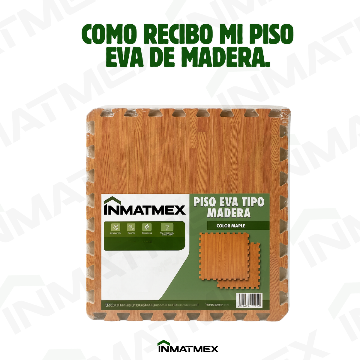 Piso EVA Madera Maple