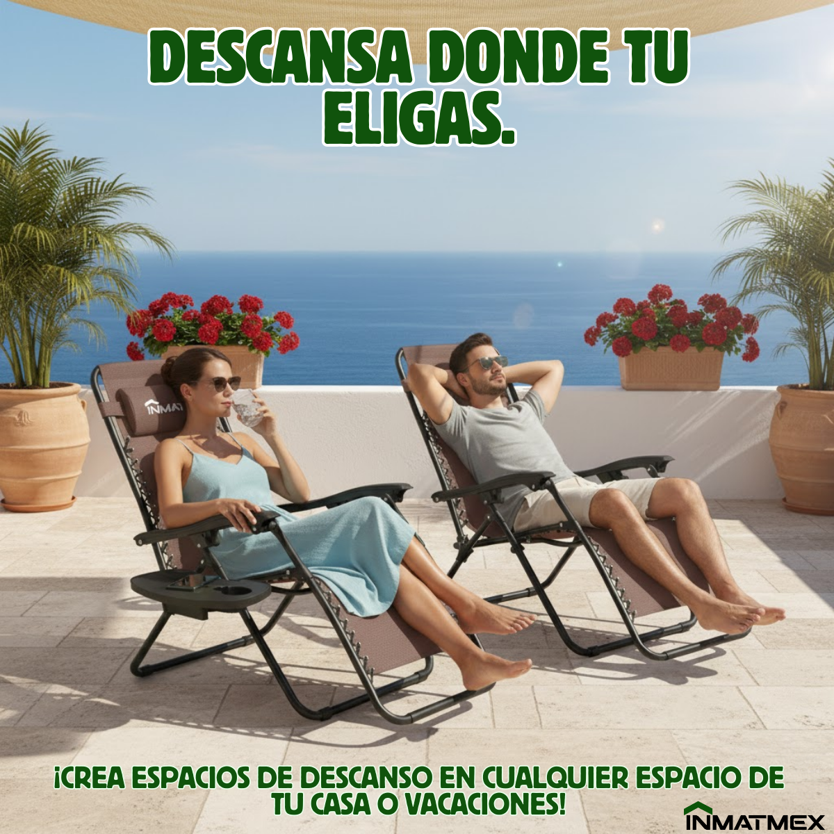 Camastro Gravedad Cero Cafe