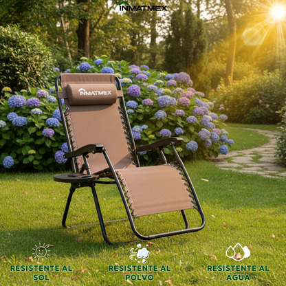 Camastro Gravedad Cero Cafe