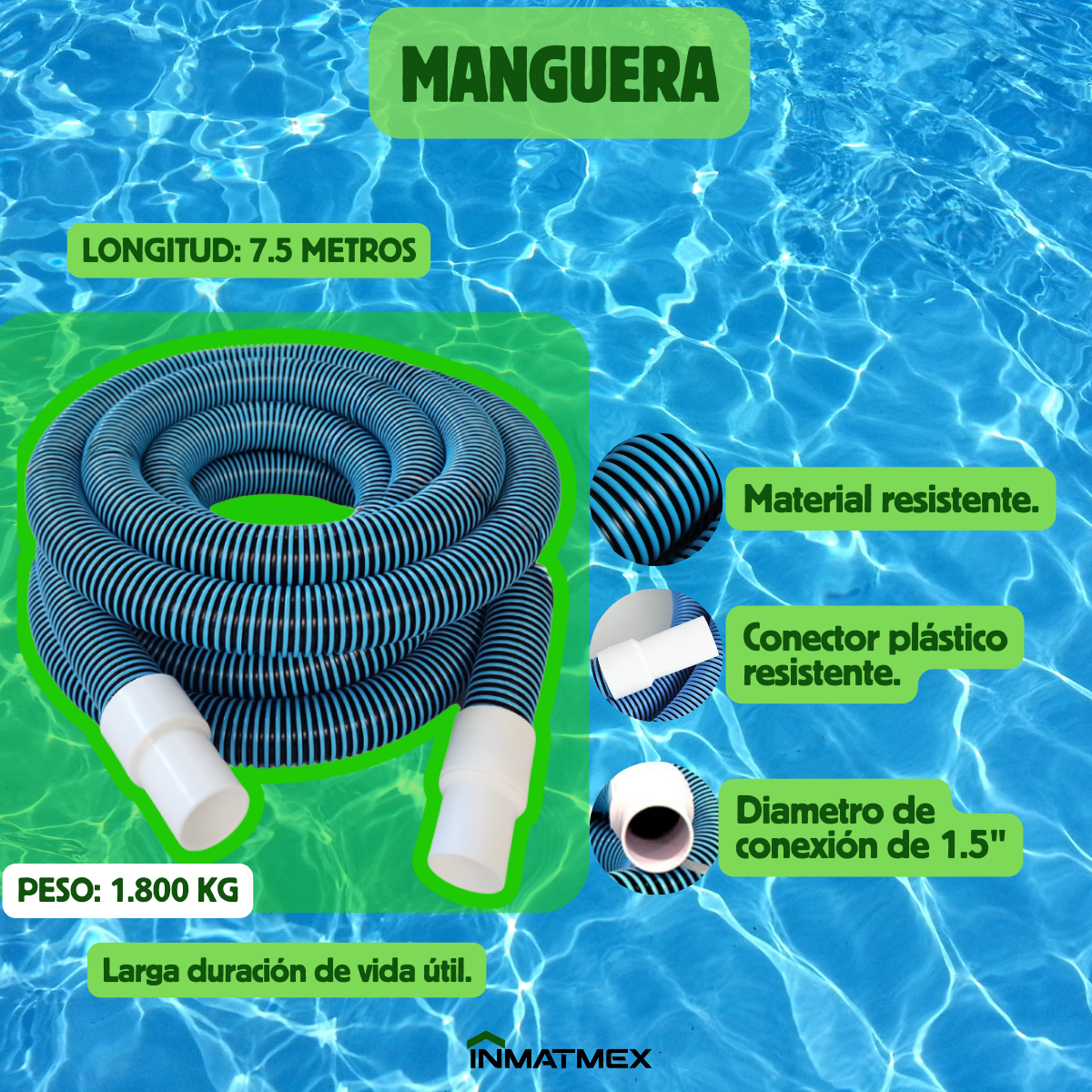 KIT De Limpieza de Alberca