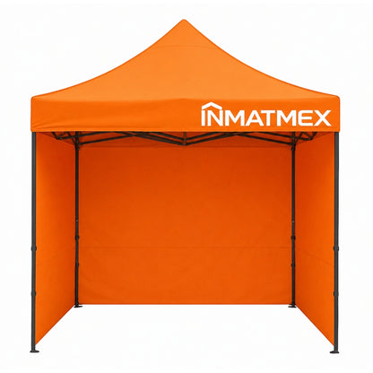 Carpa 3X3 M Roja Con Paredes demontables
