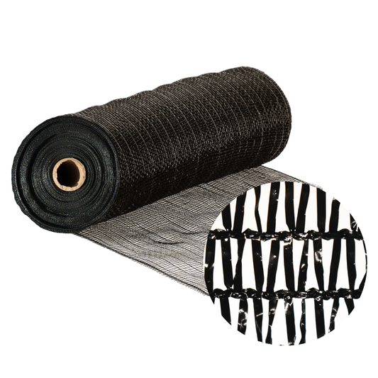 Rollo Malla Sombra Raschel 50% Sombra 4 M X 100 M NEGRO