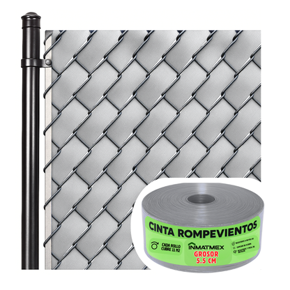 Cinta Plata Rompevientos Para Malla Ciclonica 5.5 CM