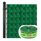 Cinta Verde Rompevientos Para Malla Ciclonica 5.5 CM
