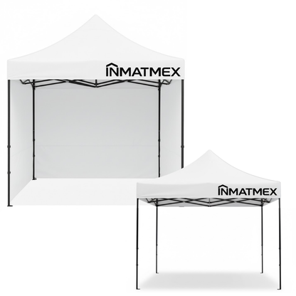Carpa 3X3 M Azul Con Paredes demontables