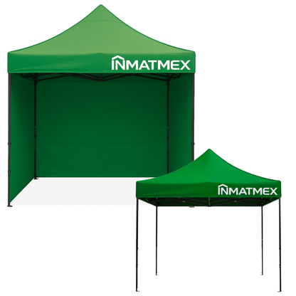 Carpa 3X3 M Azul Con Paredes demontables