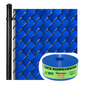 Cinta Azul Rompevientos Para Malla Ciclonica 5.5 CM