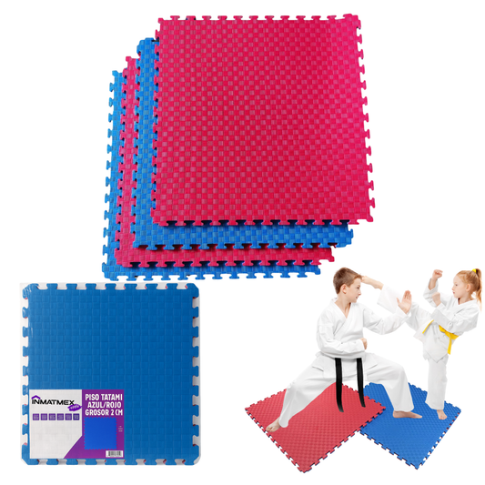10 PIEZAS TATAMI BICOLOR