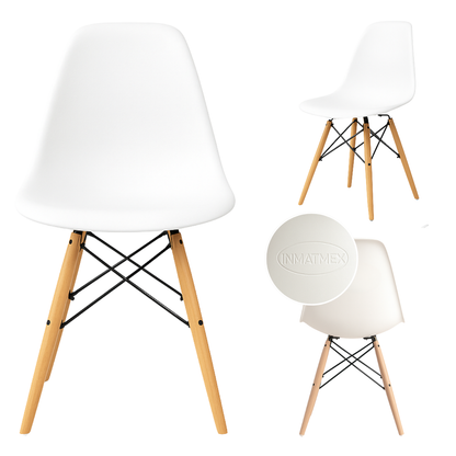 Silla Eames Mate Blanca