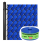 Cinta Azul Rompevientos Para Malla Ciclonica 6.9 CM