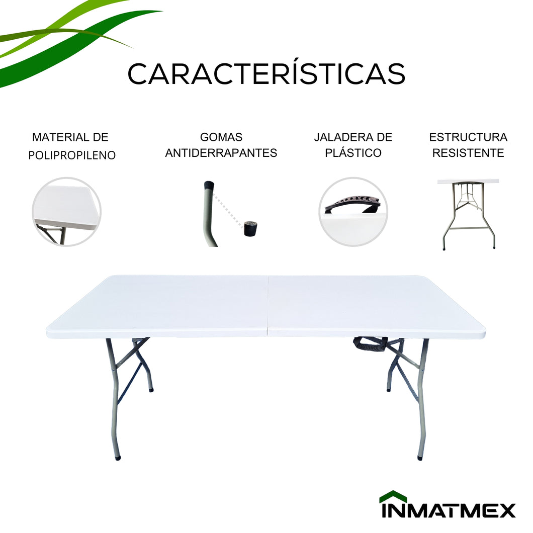 Mesa Plegable Tipo Portafolio