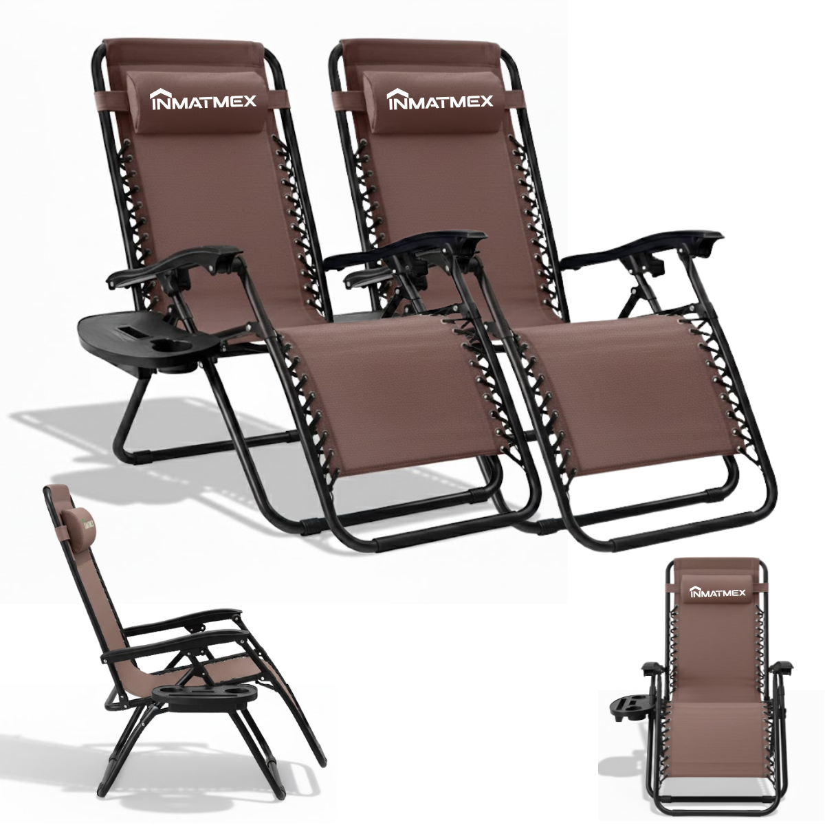 Camastro Gravedad Cero Cafe