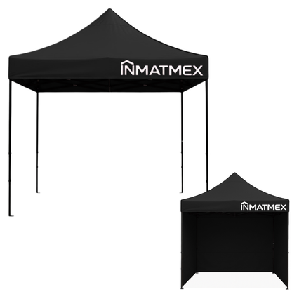 Carpa 3X3 M Verde Con Paredes demontables