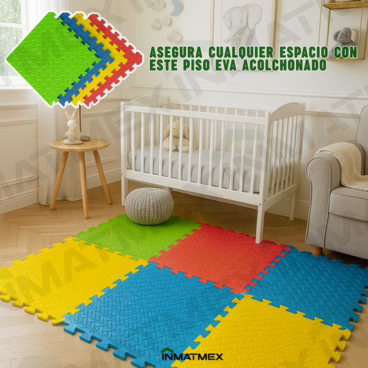 Piso EVA Multicolor Pack 4 Pz