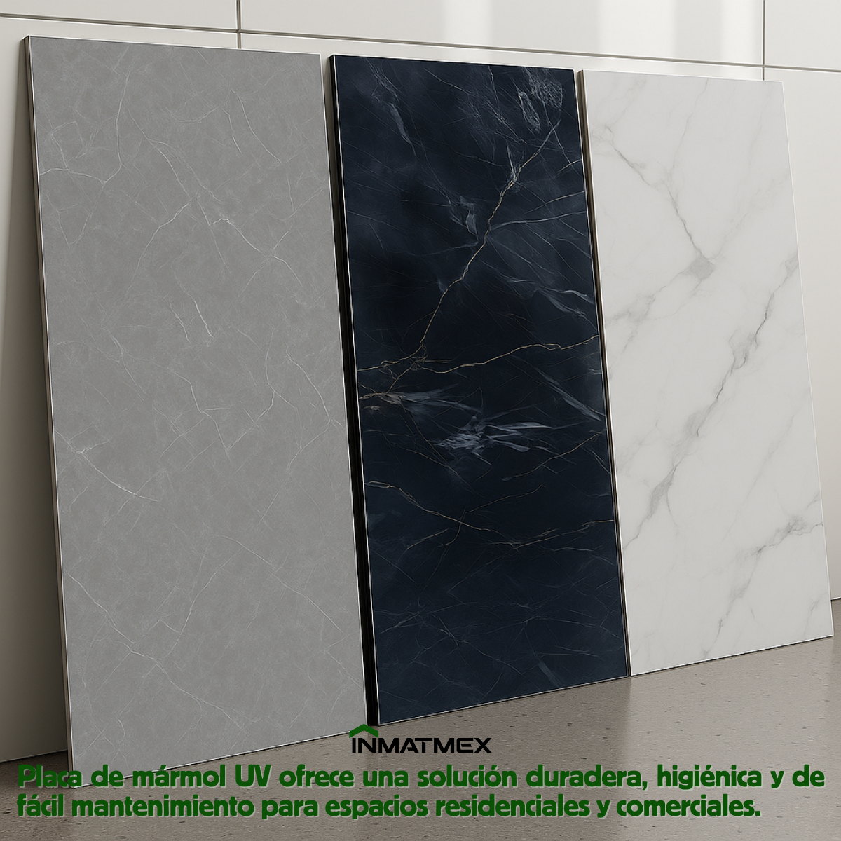 Placa de Marmol Blanca 60 CM X 120 CM