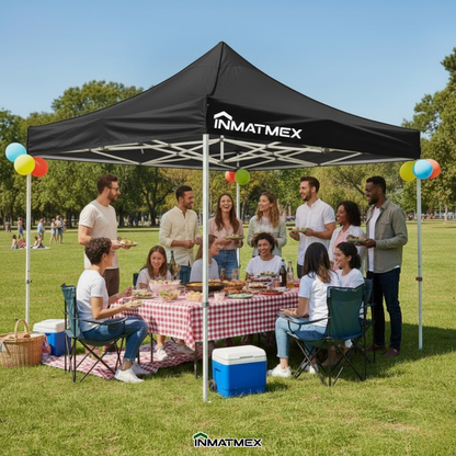 Repuesto de Toldo Para Carpa 3 X 3 M Negro