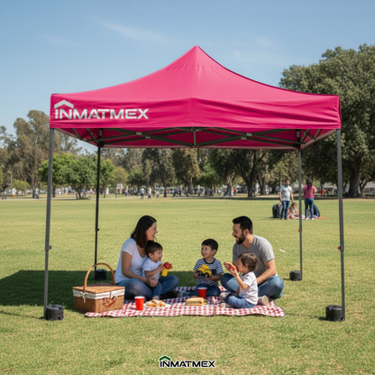 Repuesto de Toldo Para Carpa 3 X 3 M Rosa