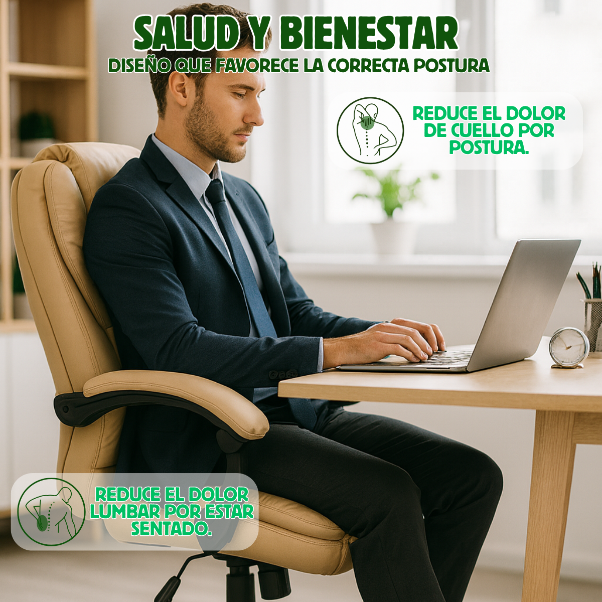 Silla Master Chair Beige