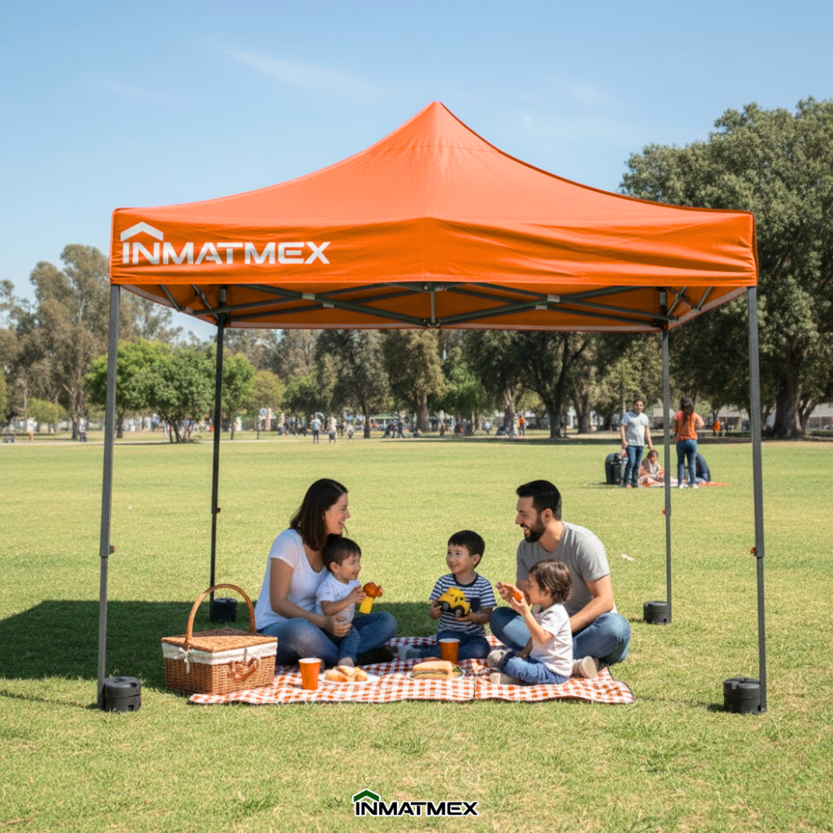 Repuesto de Toldo Para Carpa 3 X 3 M Naranja