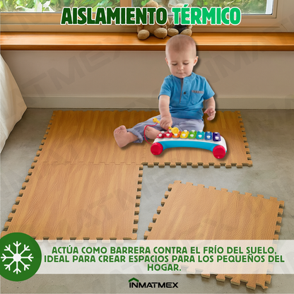 Piso EVA Madera Maple
