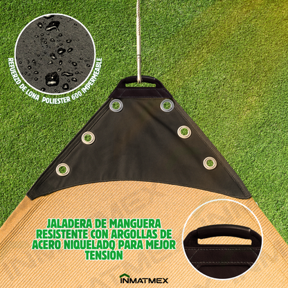 Malla Sombra 8 x 8 M