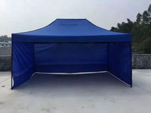 Cargar imagen en el visor de la galería, Carpa Plegable 3x4.5 Paredes Azul Armazón Reforzado
