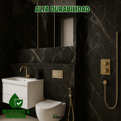 Placa de Marmol Negra 60 CM X 120 CM