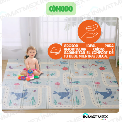 Tapete de Bebé Jirafa Doble Vista LDPE