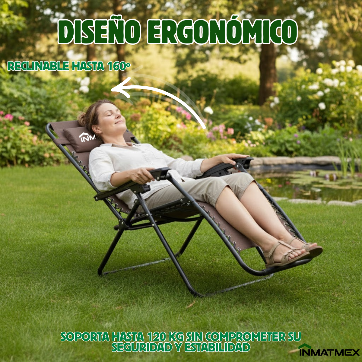 Camastro Gravedad Cero Cafe