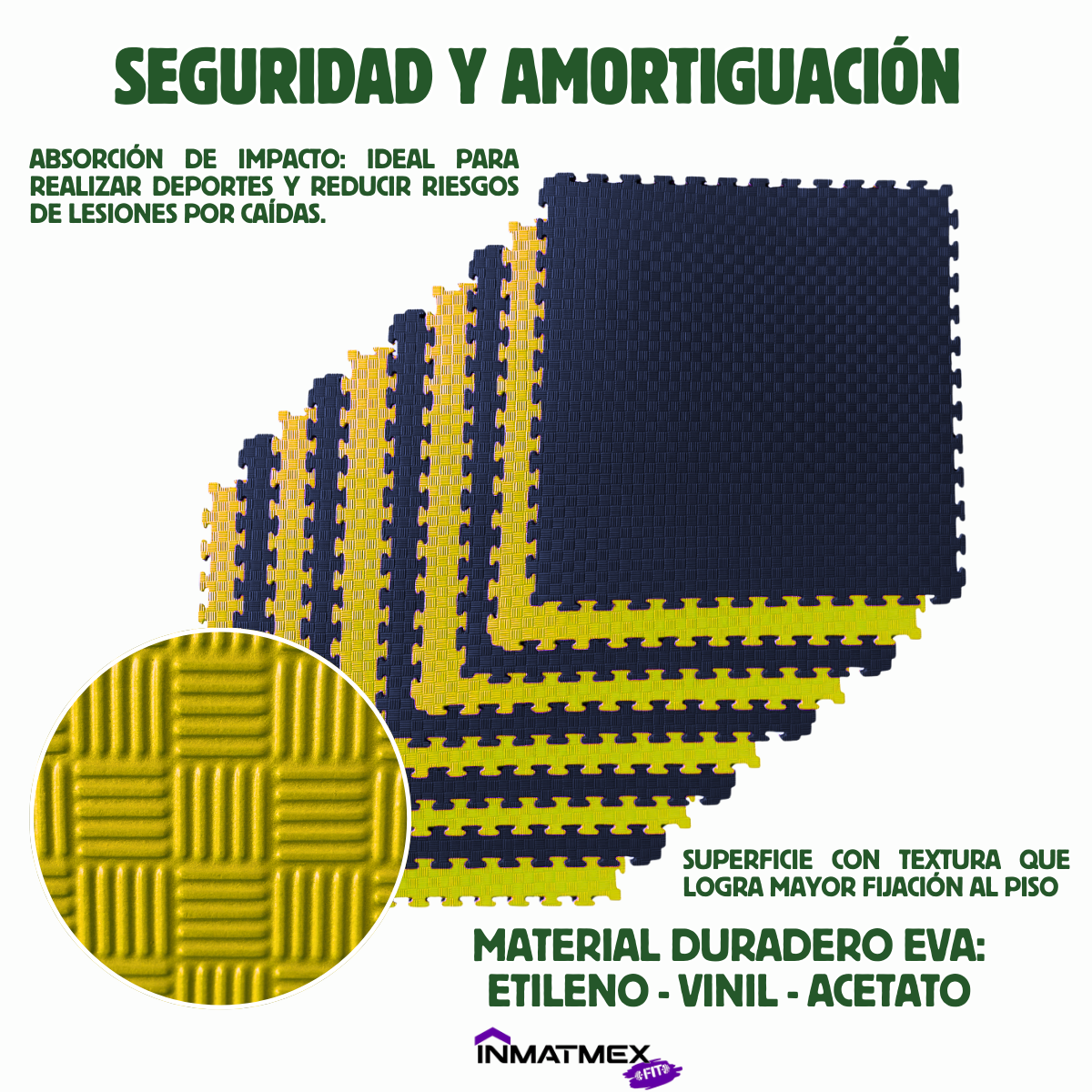 Tatami Negro-Amarillo