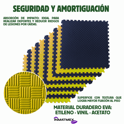 Tatami Negro-Amarillo