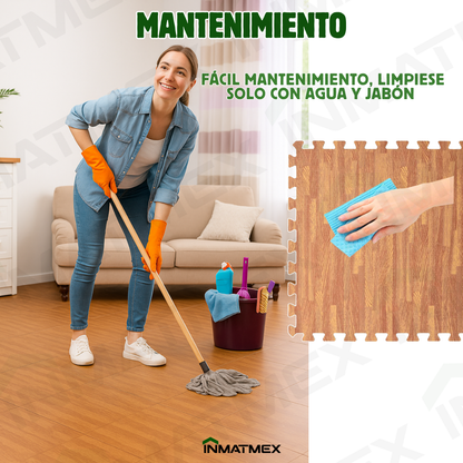 Piso EVA Madera Maple