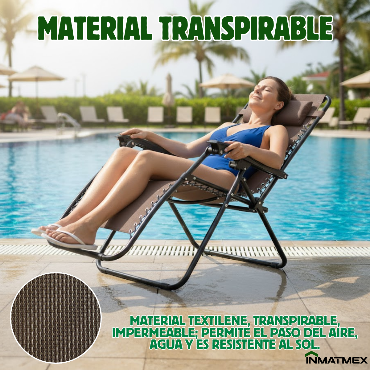 Camastro Gravedad Cero Cafe